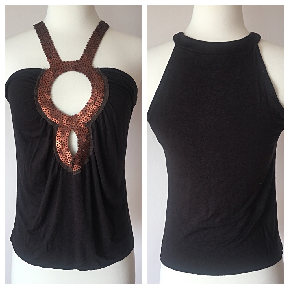 Sequence Embellished Tank PRICE DROP